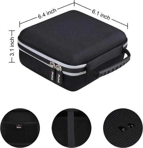Miniatura 6 de Mchoi Funda rígida portátil compatible con cámara de película instantánea Fujifilm Mini 90 y accesorios, solo funda
