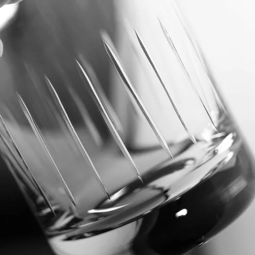 Miniatura 5 de BaveL Vaso mezclador de cristal, cristal profesional extra grande de 20 onzas, vidrio mezclador sin plomo, diseño sin costuras de alta calidad, gran
