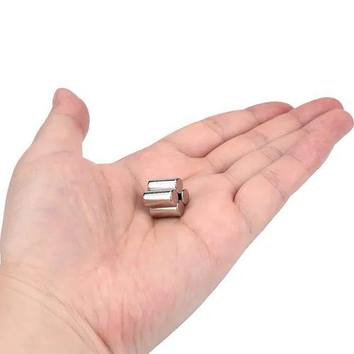 Miniatura 3 de Realth Cilindro de imán de neodimio, diámetro del imán de varilla de 1/4 pulgadas × 1/2 pulgadas, paquete de 12, cilindro magnético, varilla