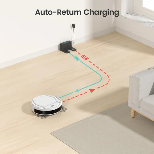 Miniatura 3 de Lefant Robot aspirador M210P, limpieza programada, carga automática automática, oferta para pelo de mascotas, blanco