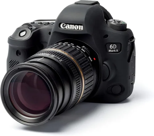 Miniatura 5 de easyCover Funda protectora de silicona para cámara Canon 6D Mark II, color negro