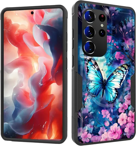 Miniatura 215 de Funda magnética para Galaxy A16 5G, [compatible con MagSafe] [protección contra caídas de grado militar] Funda resistente a prueba de golpes