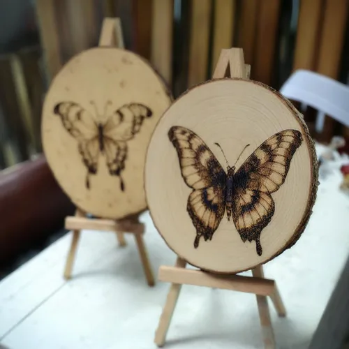 Miniatura 6 de 10 piezas de rodajas de madera de Paulownia natural de 8-9 pulgadas, rodajas de madera para centros de mesa y decoraciones de mesa, rondas sin