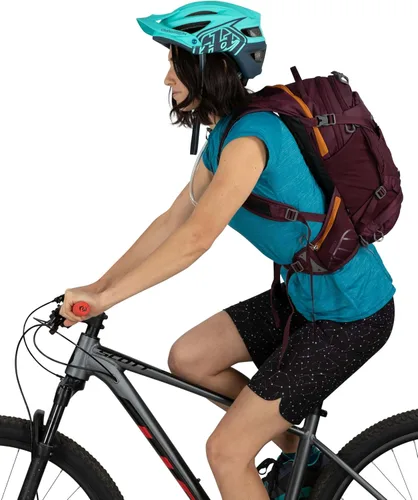 Miniatura 13 de Osprey Raven Women's Biking Backpack with Hydraulics Reservoir Space Travel Gris