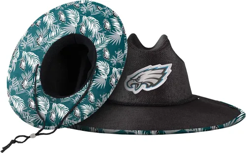 Miniatura 9 de FOCO - Sombrero de paja con logotipo de equipo universitario de NCAA y estampado floral para hombre TEAM LOGO