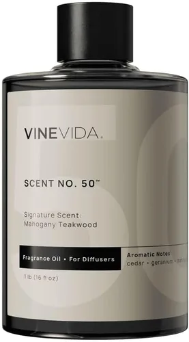 Miniatura 17 de VINEVIDA Aceite aromático de madera de teca de caoba para difusores de aire frío, aceites esenciales para recarga de aceite difusor y ambientador
