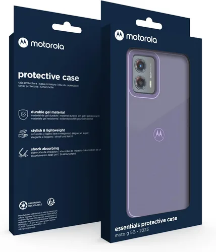 Miniatura 8 de Motorola Funda protectora texturizada para Moto G 5G (2023), Daybreak, ajuste de precisión, absorción de golpes para un mejor agarre del teléfono