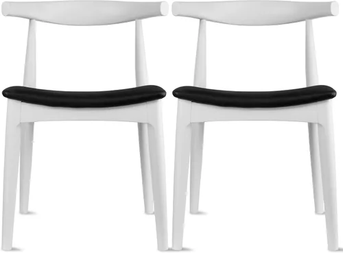 Miniatura 12 de 2xhome sillón de brazos estilo Eames, Madera Noble Natural