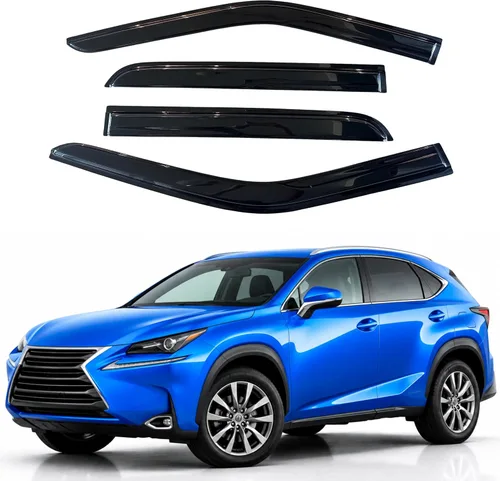 Miniatura 399 de Visor para ventana IG para Hyundai Venue 2020-2023, protector contra la lluvia, adhesivo extra duradero, deflector de viento para lado