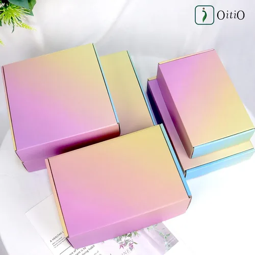 Miniatura 3 de Cajas de envío pequeñas, 6x4x2 pulgadas, paquete de 15 cajas de embalaje de cartón coloridas, cajas de correo para embalaje de pequeñas empresas