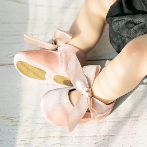 Miniatura 2 de Morbido - Zapatos planos Mary Jane para bebés y niñas, suela suave antideslizante con nudo de lazo, zapatos de vestir de princesa para boda