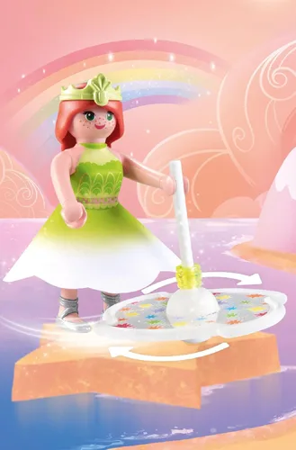 Miniatura 2 de Playmobil Top Spinning Rainbow con Princesa