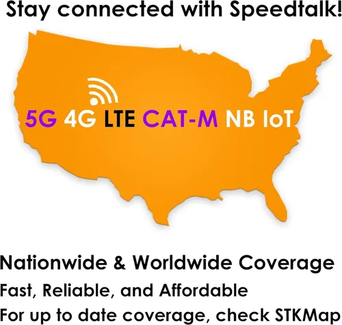 Miniatura 2 de Tarjeta SIM GSM SpeedTalk Mobile para Rastreadores GPS 5G 4G - Dispositivos de Rastreo para Mascotas, Niños, Personas Mayores y Vehículos - Servicio
