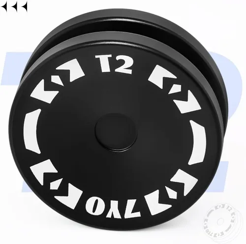 Miniatura 2 de T2 Looping Yoyo para niños, sensible principiante Yoyo profesional 2A Loop Yo yo para nivel de entrada + 5 cuerdas adicionales (negro)