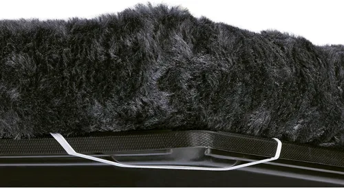 Miniatura 2 de Cama para mascotas MidWest Bolster, ideal para cajas de metal para perros, se puede lavar a máquina y secar, Gris carbón