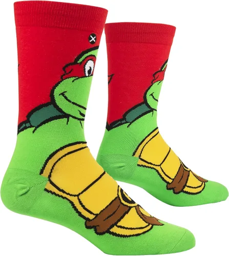 Miniatura 3 de Odd Sox, Nickelodeon TMNT Teenage Mutant Ninja Turtles, 90's Cartoon, Fun Socks