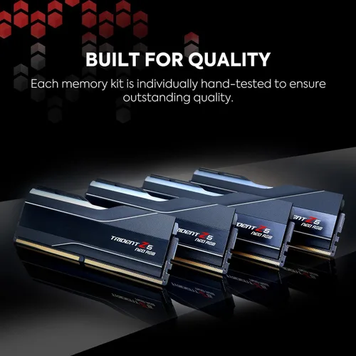Miniatura 5 de G.SKILL Trident Z5 Neo RGB Series DDR5 RAM (AMD Expo) 64GB (2x32GB) 6000MT/s CL26-36-36-96 1.45V Memoria para computadora de escritorio U-DIMM