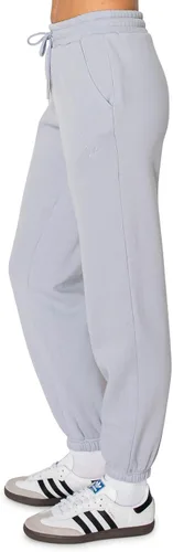 Miniatura 6 de Cali1850 Pantalón deportivo Cloud Nine Fleece para mujer, cintura alta, ajuste holgado, dos bolsillos, cintura elástica con cordón