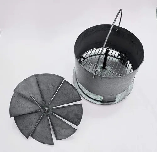 Miniatura 2 de Hunsaker Vortex - Cesta de carbón para cocinas WSM y de tambor de 22.5 pulgadas, acero resistente de calibre 14, fabricada en Estados Unidos