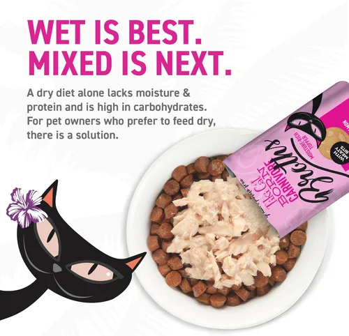 Miniatura 6 de Tiki Cat Born Carnivore Broths, receta de salmón, suplemento de hidratación y sabor, suplemento de comida para gatos, bolsa de 1.3 onzas