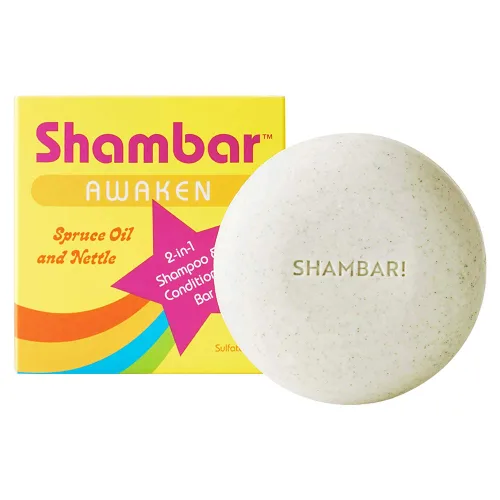 Miniatura 7 de Shambar HYDRATE - Barra de champú y acondicionador natural Lavado de cabello sólido con miel de manuka y mango Barra de champú segura sin