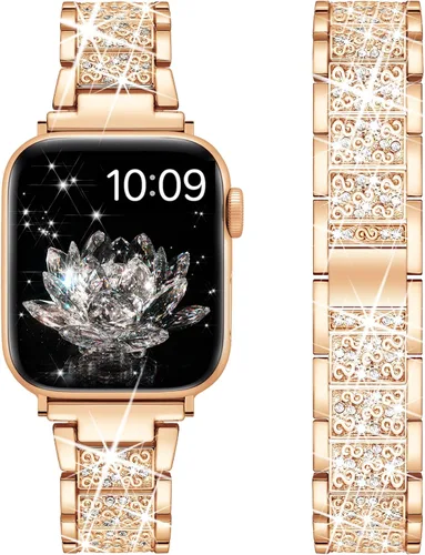 Miniatura 8 de YGTIECS Compatible con correas de Apple Watch para mujeres de 1.496 pulgadas, 1.575 pulgadas, 1.614 pulgadas, 1.654 pulgadas, 1.732 pulgadas, 1.772