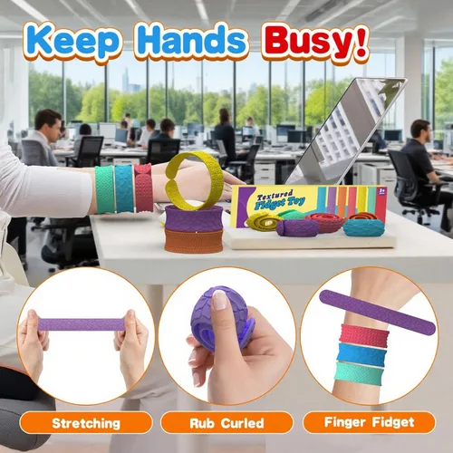Miniatura 6 de Paquete de 6 juguetes para ansiedad para niños, juguetes sensoriales para niños con autismo, productos sensoriales para niños con autismo
