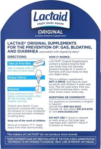 Miniatura 9 de Suplemento Lactaid Fast Act, 300450080028, Originales, 1, 1