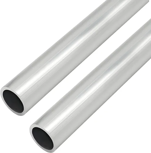 Miniatura 6 de 2 tubos redondos de aluminio 6063 T5, 11.811 in/1 pie de longitud, 0.512 in/0.51 pulgadas OD, 0.276 in/0.28 pulgadas ID, tubo recto de aluminio sin