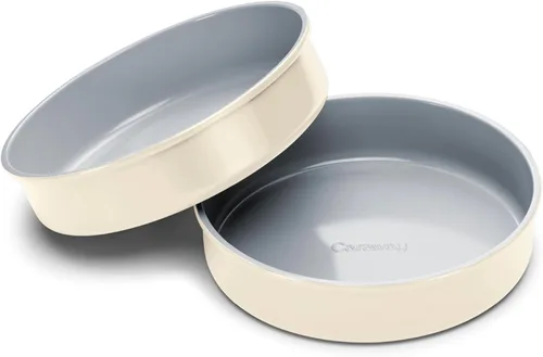 Miniatura 18 de Caraway Sartén Circular de Cerámica Antiadherente de 9" - Revestimiento de Cerámica Naturalmente Resbaladizo - No Tóxico, Libre de PTFE y PFOA - Gris