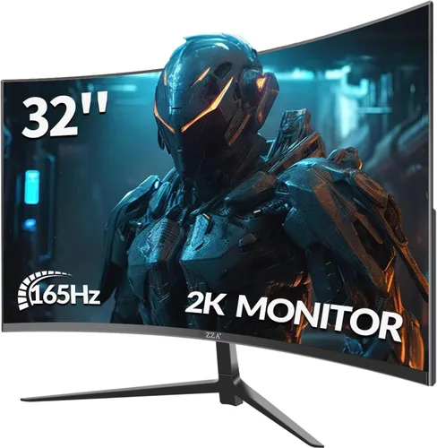 Miniatura 11 de ZZA - Monitor de 24 pulgadas 100HZ, 1080p, monitor de juegos curvo 2800R, VA 120% sRGB, FreeSync, sin marco en tres lados, filtro de luz azul