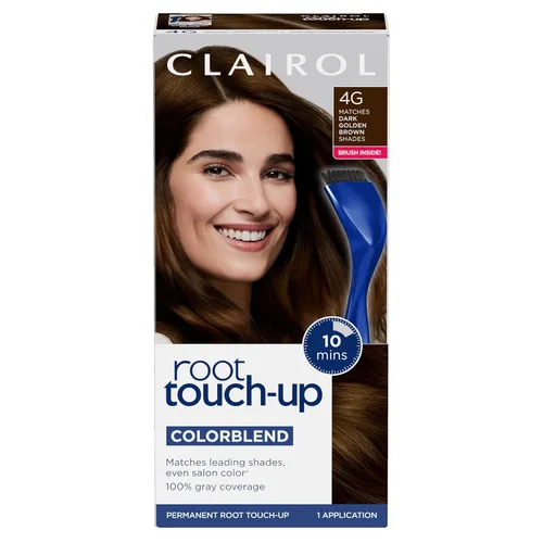 Miniatura 38 de Clairol Root Touch-Up de Nice'n Easy - Tinte permanente para el cabello, color caoba claro 6R/Marrón rojizo claro, paquete de 2 6R castaño