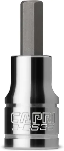 Miniatura 10 de Capri Tools 3-0531 2 mm Llave allen hexagonal, 1/4-pulgada de unidad, métrica