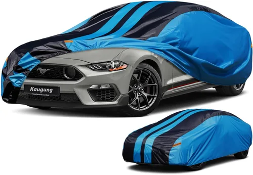 Miniatura 10 de Kaugung - Funda para auto a medida para Chevy Chevrolet Malibu (2016-2025), impermeable para todo tipo de clima, cubierta exterior completa