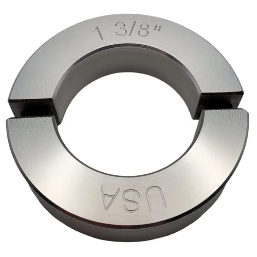 Miniatura 12 de Diámetro de orificio de 0.50 pulgadas - Abrazadera del collar de eje de dos piezas - Aluminio 2024 (paquete de 4)