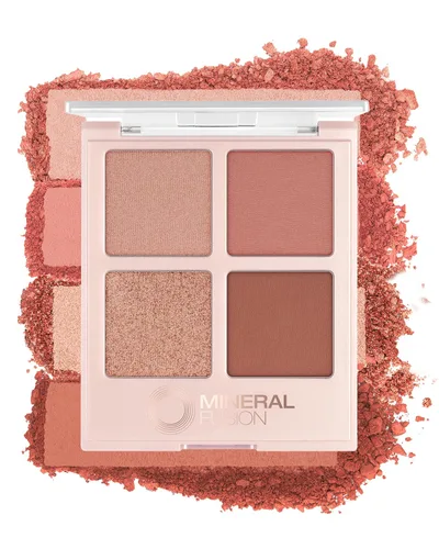 Miniatura 15 de Mineral Fusion Paleta de sombras de ojos - Maquillaje vegano para ojos con acabados mate, satinado y brillante - Fórmula natural y ligera