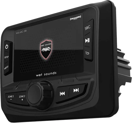 Miniatura 7 de Wet Sounds WS-MC-2 - Radio marina con 2 pares de sonidos húmedos, repuesto OEM 65ic-S Serie XS-Cono plateado de 6.5 pulgadas, par de altavoces