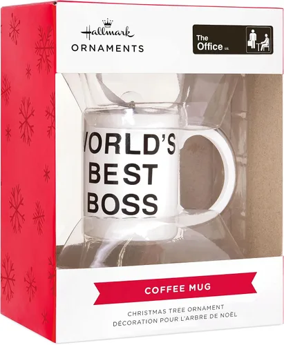 Miniatura 3 de Hallmark The Office World's Best Boss - Adorno de navidad Taza de café World's Best Boss