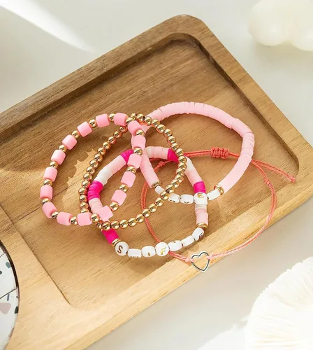 Miniatura 7 de DEXKWEN Taylor Lover Swifitie Superstar Fearless - Pulsera para borrar música, verano, playa, bohemio, juego de pulseras multicolor para mujeres