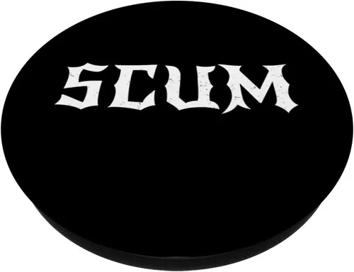 Miniatura 2 de Scum PopSockets Grip and Stand for Phones and Tablets, Negro