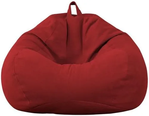 Miniatura 17 de Koolouispoper Funda para sofá grande y pequeña sin relleno, de tela de lino, puf, puff para sala de estar, dormitorio, tatami