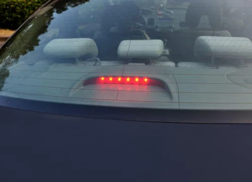 Miniatura 6 de ECOTRIC Tercera luz de freno LED compatible con Honda Civic EX 2006-2011 Reemplazo de cupé de 2 puertas para 34270SVAA01 lámpara de freno de montaje