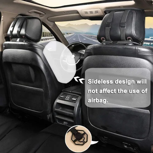 Miniatura 3 de Black Panther Funda universal para asiento de automóvil, 1 pieza protectora universal para asiento del conductor, ajuste universal para el 95%