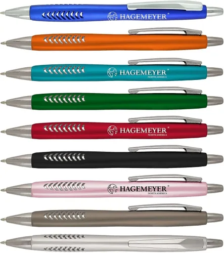 Miniatura 2 de SyPen Bolígrafos personalizados con tu logotipo o texto personalizado, paquete de 300 unidades a granel para negocios, fiestas y eventos, hermosos