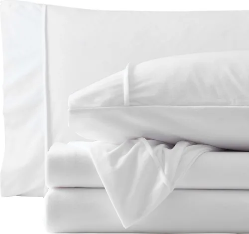 Miniatura 5 de Sábanas de franela cálidas y acogedoras con bolsillo profundo, transpirables, juego de ropa de cama para todas las estaciones con sábana ajustable
