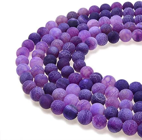 Miniatura 7 de Cuentas sueltas de jade azul teñido natural de 6 mm, cuentas redondas lisas, aproximadamente 15.5 pulgadas, para hacer pulseras y collares de Jade