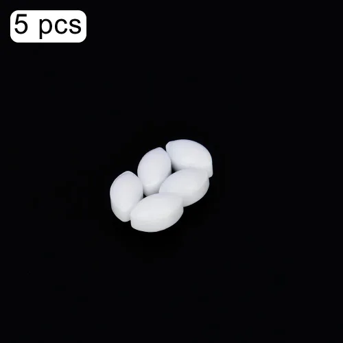 Miniatura 4 de stonylab Paquete de 5 barras de agitación magnéticas con revestimiento de PTFE, 0.394 in, forma de oliva, para placa de agitación de laboratorio