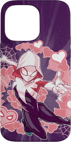 Miniatura 21 de Marvel Spider-Man Into The Spider-Verse Gwen Stacy Hearts - Carcasa para iPhone 17