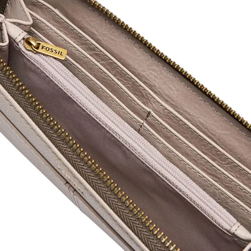 Miniatura 5 de Fossil Cartera de cuero Tara con cremallera para mujer