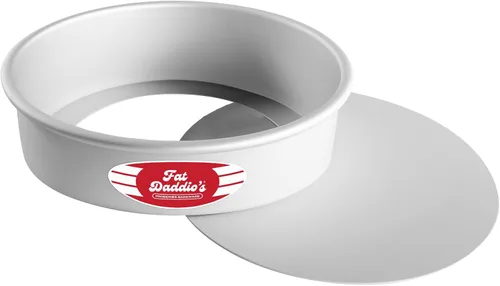 Miniatura 28 de Molde para tarta redondo de aluminio anodizado Fat Daddio con base extraíble